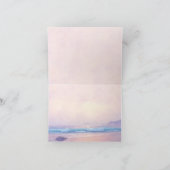 Het Zee van de zomer dankt u Bedankkaart (Binnen)