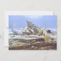 Het Zee van IJs (door Caspar David Friedrich)