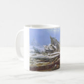 Het Zee van IJs (door Caspar David Friedrich) Koffiemok (Voorkant links)