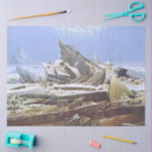 Het Zee van IJs (door Caspar David Friedrich) Tissuepapier (Craft)