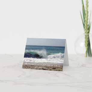 Het Zee van Wonder Notecard Kaart