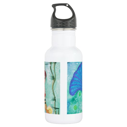 Het Zee Waterfles (Achterkant)