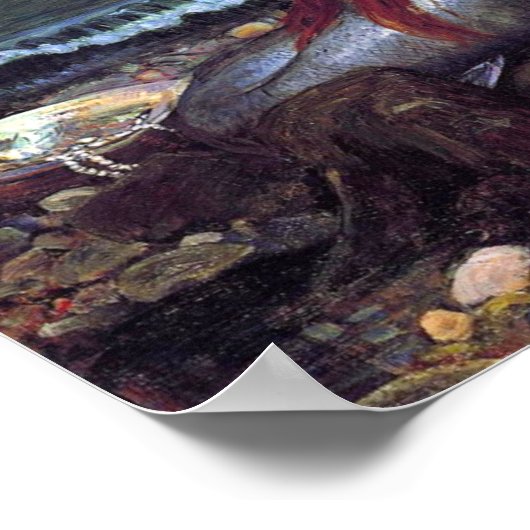 Het Zeemeermin-Poster Poster (Hoek)