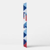 Het zeemijlpatroon van de zomer Case-Mate iPhone case (Achterkant / Rechts)