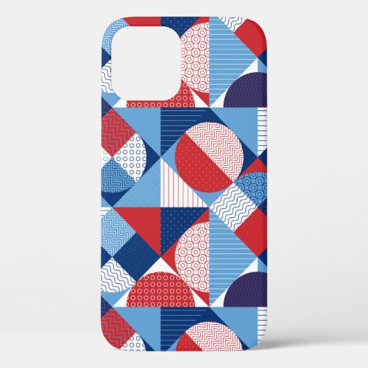 Het zeemijlpatroon van de zomer Case-Mate iPhone case (Achterkant)