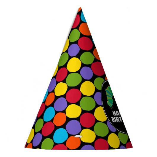 Het zeer hongerige karalkbord van de driepijlerpij feesthoedjes (Links)