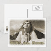 Het zeer Koele Vintage Briefkaart van Las Vegas (Voorkant / Achterkant)