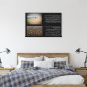 Het zeesterren verhaal canvas (Insitu (Slaapkamer))