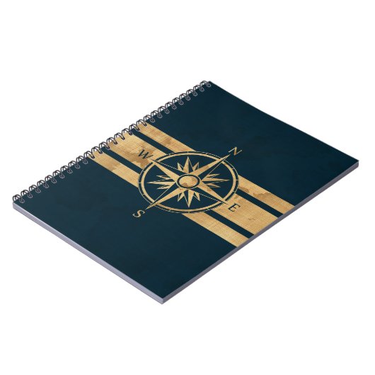 Het zeevaart Kompas van de Ontdekkingsreiziger Notitieboek (Linkerzijde)