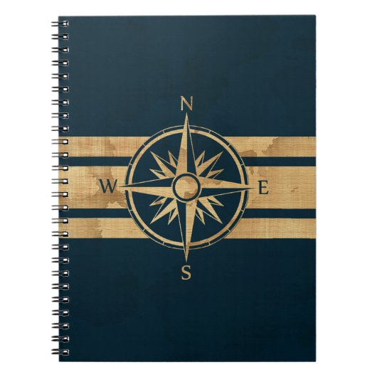 Het zeevaart Kompas van de Ontdekkingsreiziger Notitieboek (Voorkant)