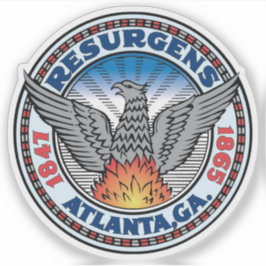 Het zegel van Atlanta, Georgia Sticker