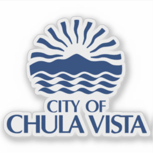 Het zegel van Chula Vista, Californië Sticker