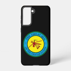 Het zegel van de Choctaw Nation of Oklahoma Samsung Galaxy Hoesje
