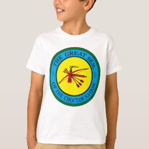 Het zegel van de Choctaw Nation of Oklahoma T-shirt