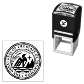 Het zegel van de staat Minnesota Zelfinktende Stempel (In situ)