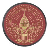 Het zegel van de tweede inauguratie van President Hockey Puck (Voorkant)