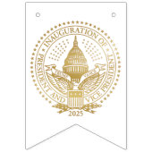 Het zegel van de tweede inauguratie van President  Vlaggetjes (Tweede vlag)