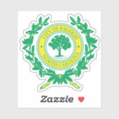 Het zegel van Raleigh, North Carolina Sticker (Vel)