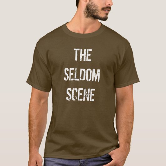Het 'Zelden Scene' t-shirt (Voorkant)