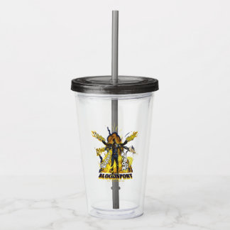 Het Zelfmoordplein | Bloedsport Action Graphic Acryl Drinkbeker