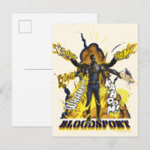 Het Zelfmoordplein | Bloedsport Action Graphic Briefkaart (Voorkant / Achterkant)