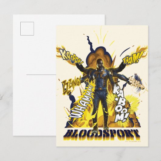 Het Zelfmoordplein | Bloedsport Action Graphic Briefkaart (Voorkant / Achterkant)