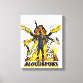 Het Zelfmoordplein | Bloedsport Action Graphic Canvas Afdruk (Voorkant)