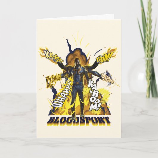 Het Zelfmoordplein | Bloedsport Action Graphic Kaart (Voorkant)