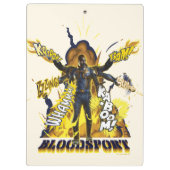 Het Zelfmoordplein | Bloedsport Action Graphic Klembord (Achterkant)