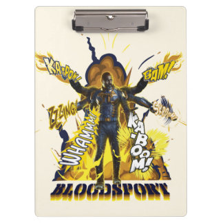 Het Zelfmoordplein | Bloedsport Action Graphic Klembord