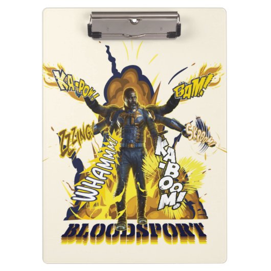 Het Zelfmoordplein | Bloedsport Action Graphic Klembord (Voorkant)