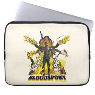 Het Zelfmoordplein   Bloedsport Action Graphic Laptop Sleeve