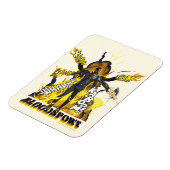 Het Zelfmoordplein | Bloedsport Action Graphic Magneet (Linkerzijde)