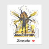 Het Zelfmoordplein | Bloedsport Action Graphic Sticker (Vel)