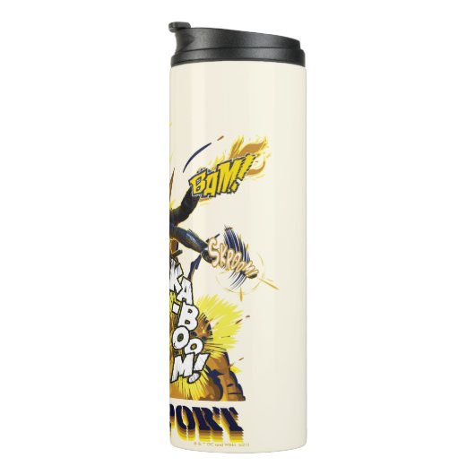 Het Zelfmoordplein | Bloedsport Action Graphic Thermosbeker (Geroteerd rechts)