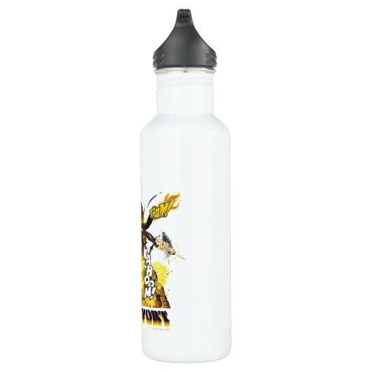 Het Zelfmoordplein | Bloedsport Action Graphic Waterfles (Rechts)