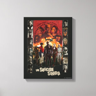 Het Zelfmoordplein Expositionering van het teken Canvas Afdruk