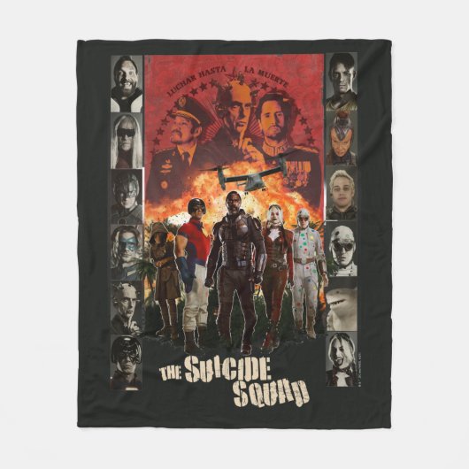 Het Zelfmoordplein | Expositionering van het teken Fleece Deken (Voorkant)