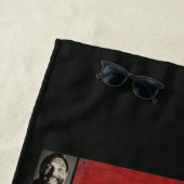 Het Zelfmoordplein | Expositionering van het teken Strandlaken (In situ)