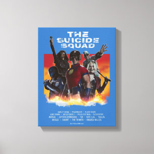 Het Zelfmoordplein FilmPoster Retrostijl Canvas Afdruk