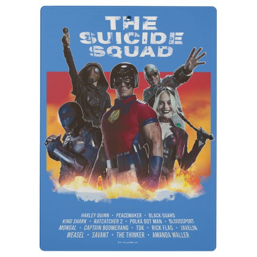 Het Zelfmoordplein | FilmPoster Retrostijl Klembord (Achterkant)