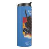 Het Zelfmoordplein | FilmPoster Retrostijl Thermosbeker (Gedraaid links)