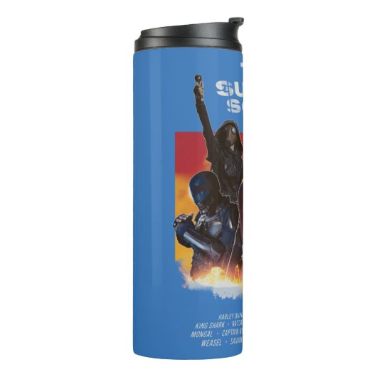 Het Zelfmoordplein | FilmPoster Retrostijl Thermosbeker (Gedraaid links)