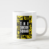 Het Zelfmoordplein | Gele en zwarte pictogramblokk Grote Koffiekop (Rechts)