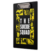 Het Zelfmoordplein | Gele en zwarte pictogramblokk Klembord (Links)