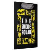 Het Zelfmoordplein | Gele en zwarte pictogramblokk Klembord (Rechts)