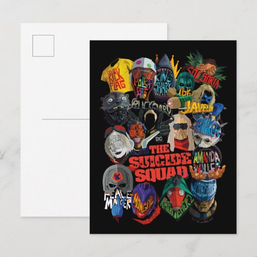 Het Zelfmoordplein | Gestormde Avatars Briefkaart (Voorkant / Achterkant)