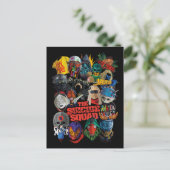 Het Zelfmoordplein | Gestormde Avatars Briefkaart (Staand voorkant)