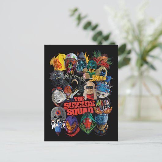 Het Zelfmoordplein | Gestormde Avatars Briefkaart (Staand voorkant)