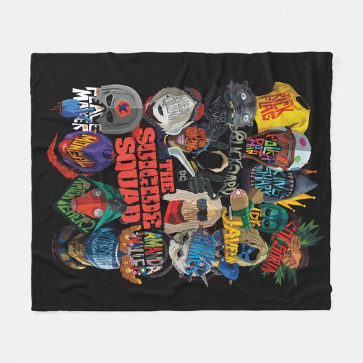 Het Zelfmoordplein | Gestormde Avatars Fleece Deken (Voorkant (Horizontaal))